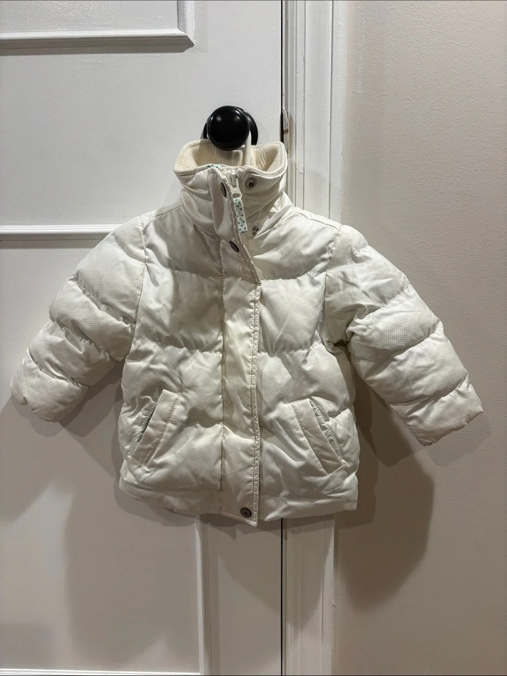 Old Navy Cream Kids Puffer Jacket
